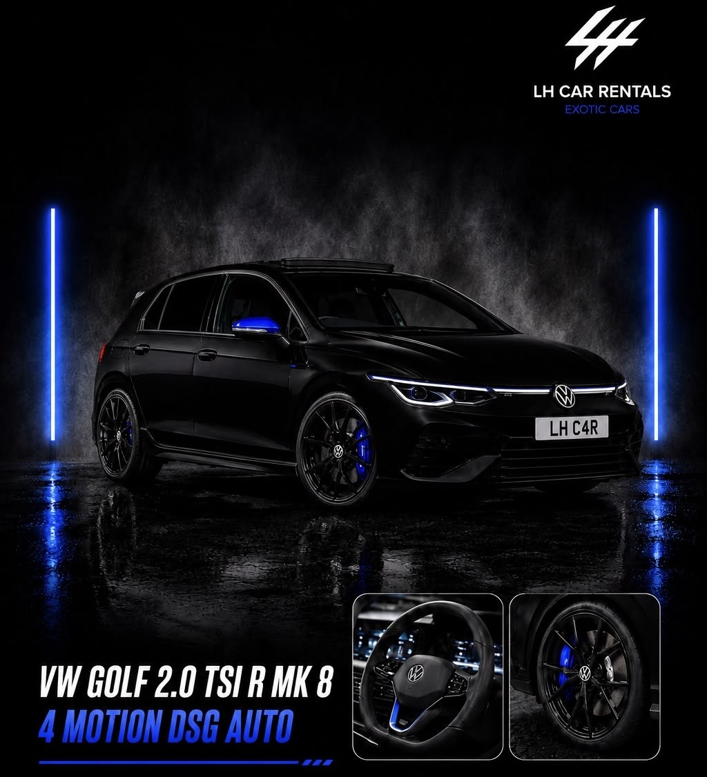 VW Golf 2.0 TSI R Mk8 4Motion DSG Auto