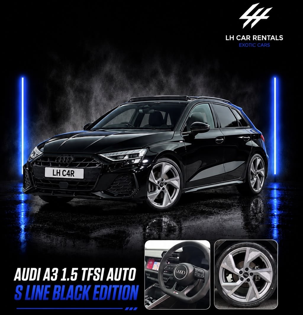 Audi A3 1.5 TFSI S Line Black Edition
